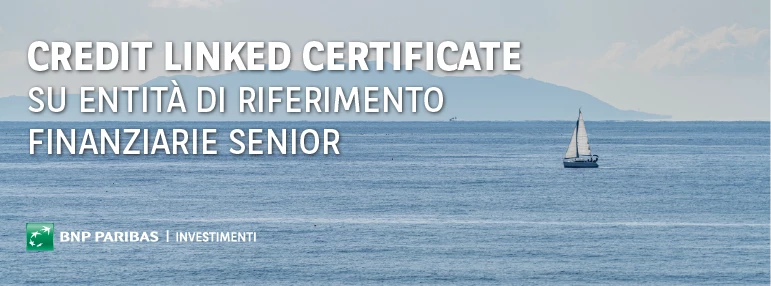 Credit Linked Certificate su Entità di Riferimento Finanziarie Senior